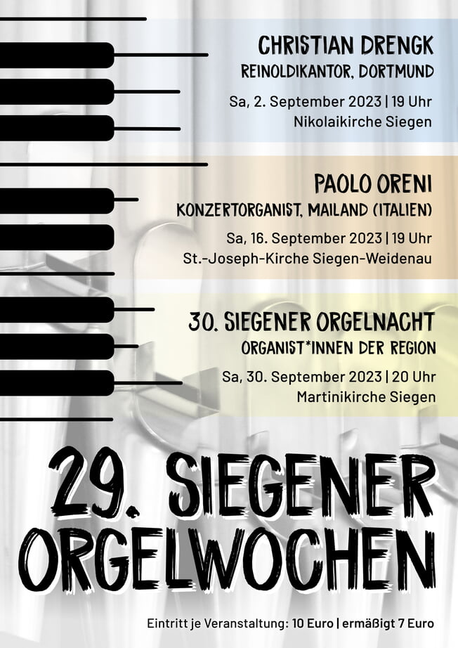 30. SIEGENER ORGELNACHT