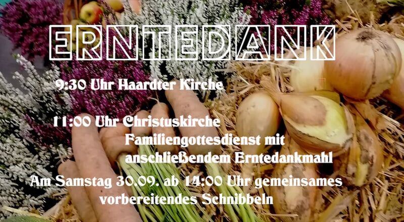 Erntedank 1.10.2023