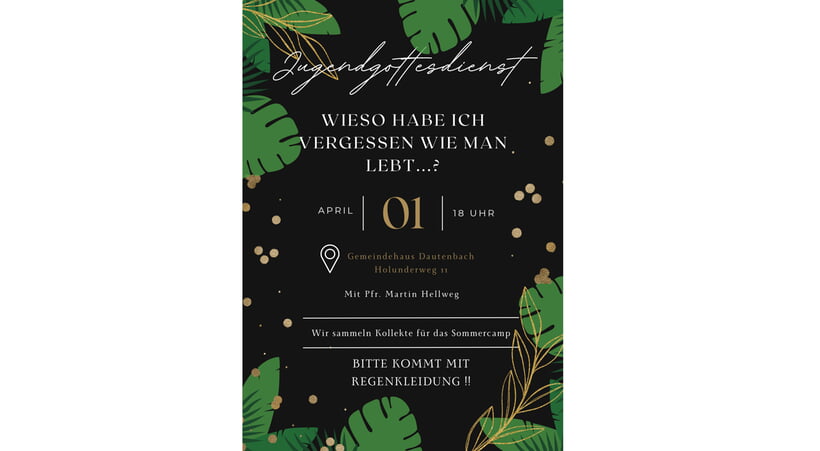 Jugendgottesdienst